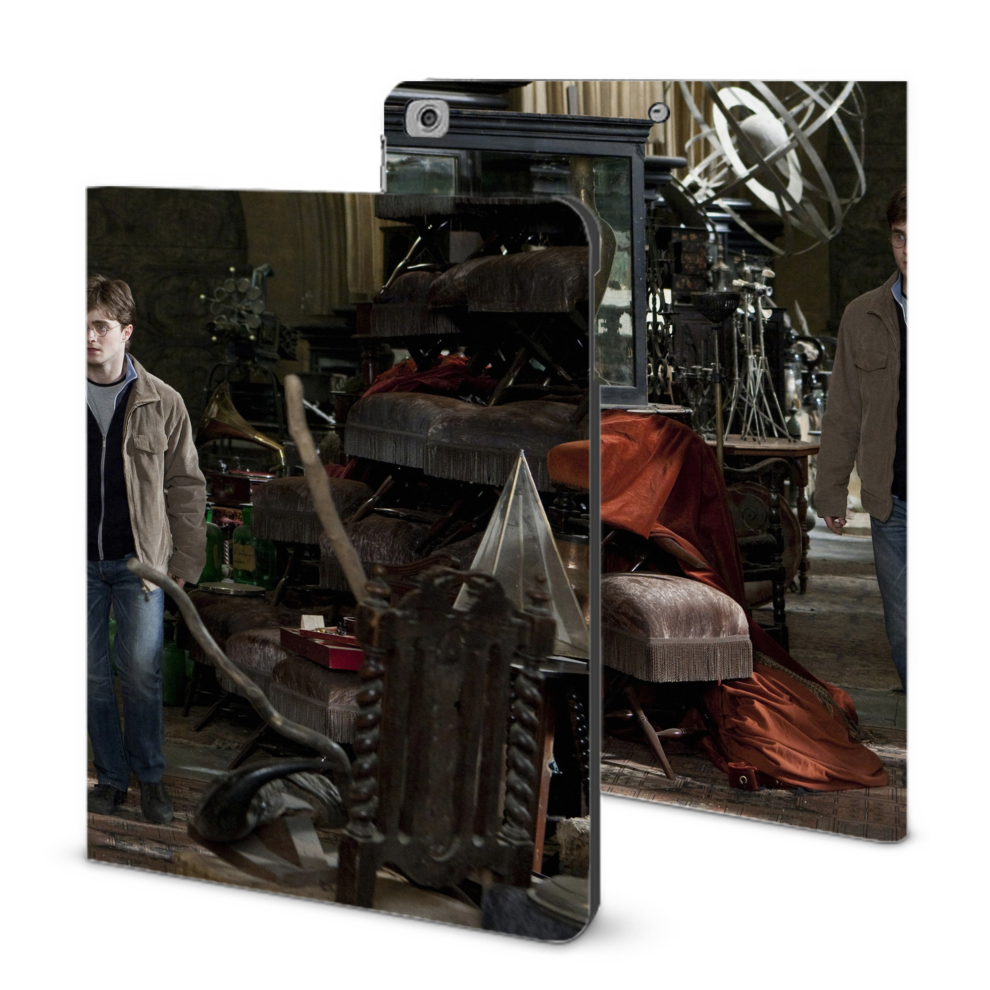 （画像用） Harry Potter ハリー・ポッターシリーズ IPad ケース ブック型 PUレザー TPU 耐衝撃 軽量 薄型 ペン収納なし 全面保護 IPad 各モデル対応